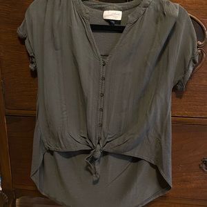 Crop Loose Shirt